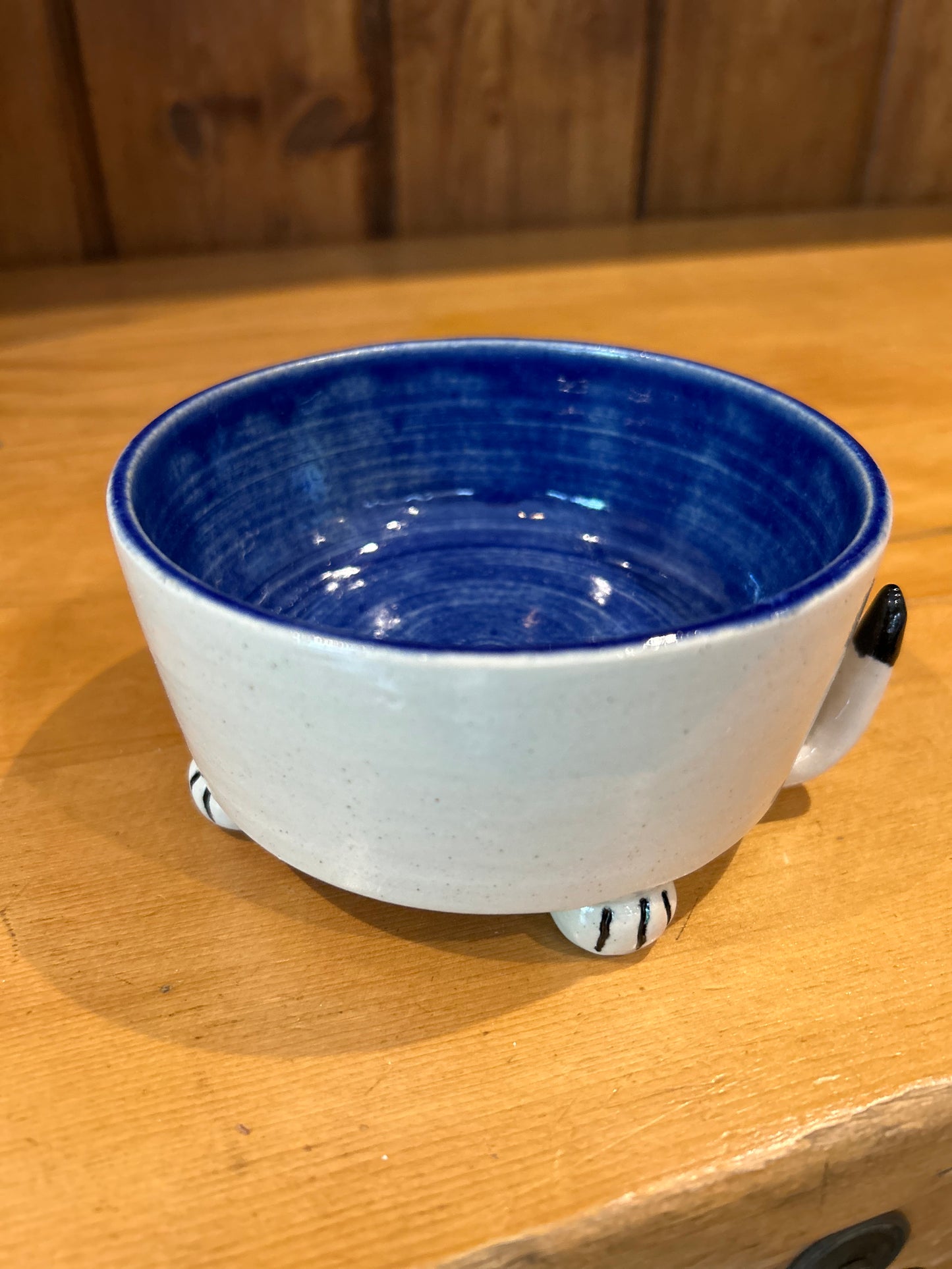 Dog Bowl - blue
