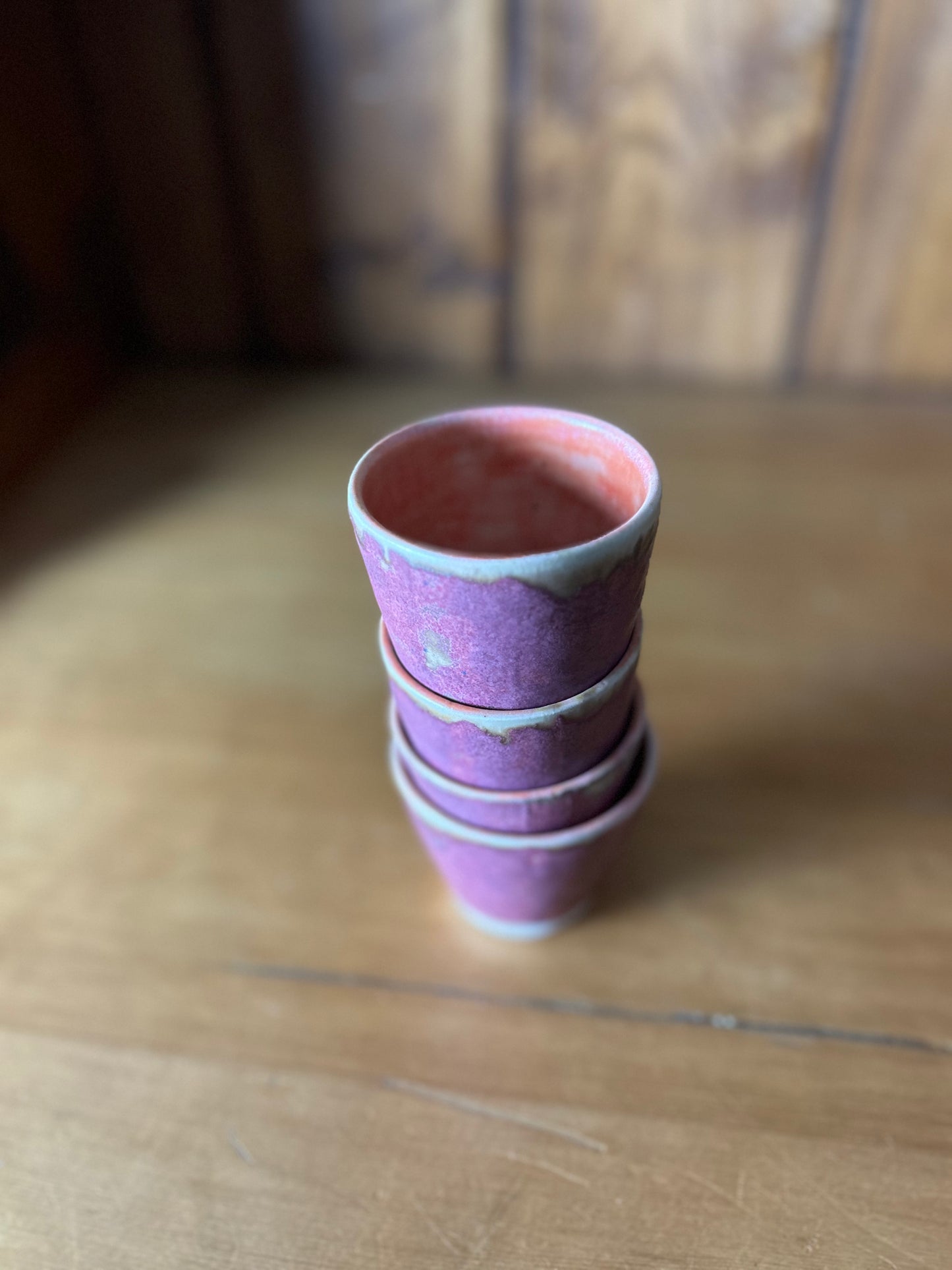Small Beakers - Plum and Pink