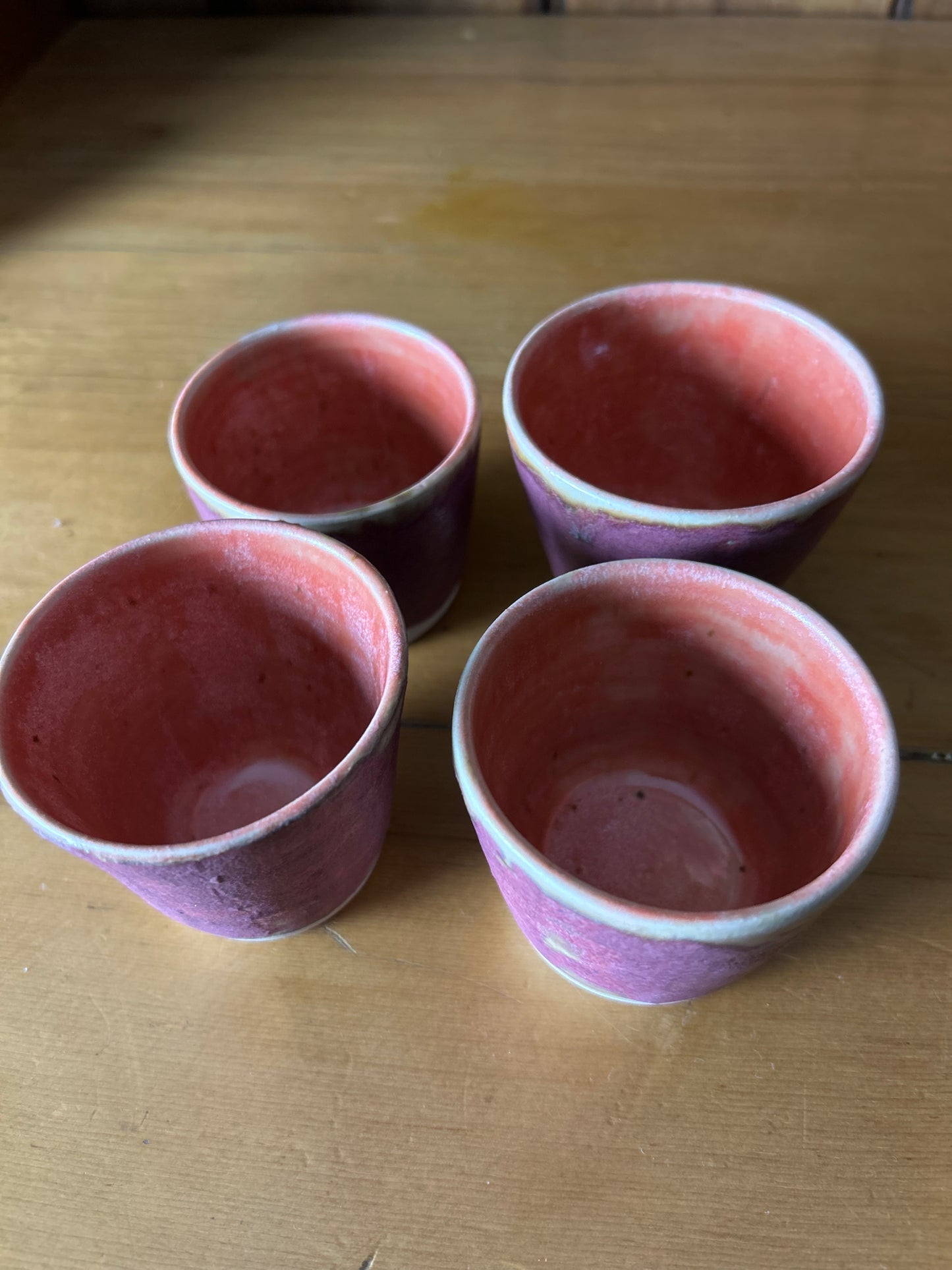 Small Beakers - Plum and Pink