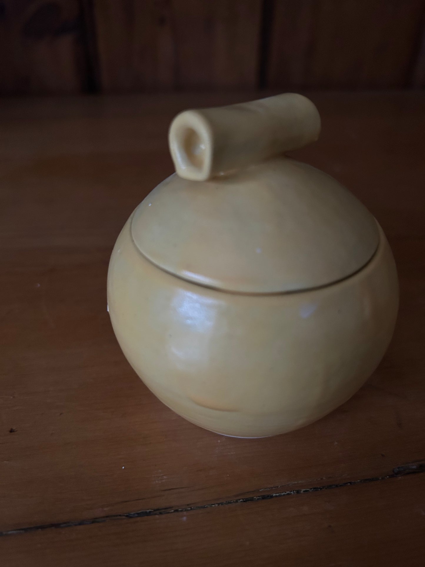 Lidded Jars - Yellow