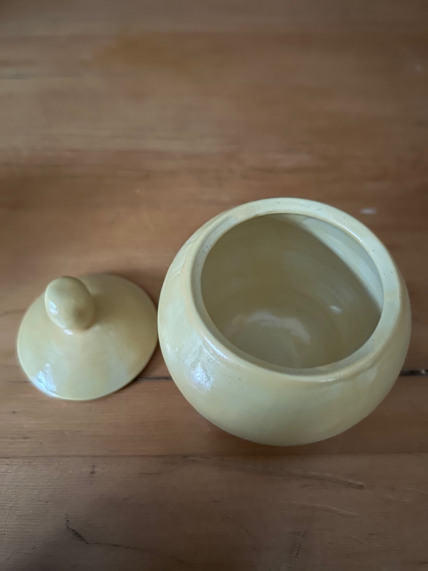 Lidded Jars - Yellow