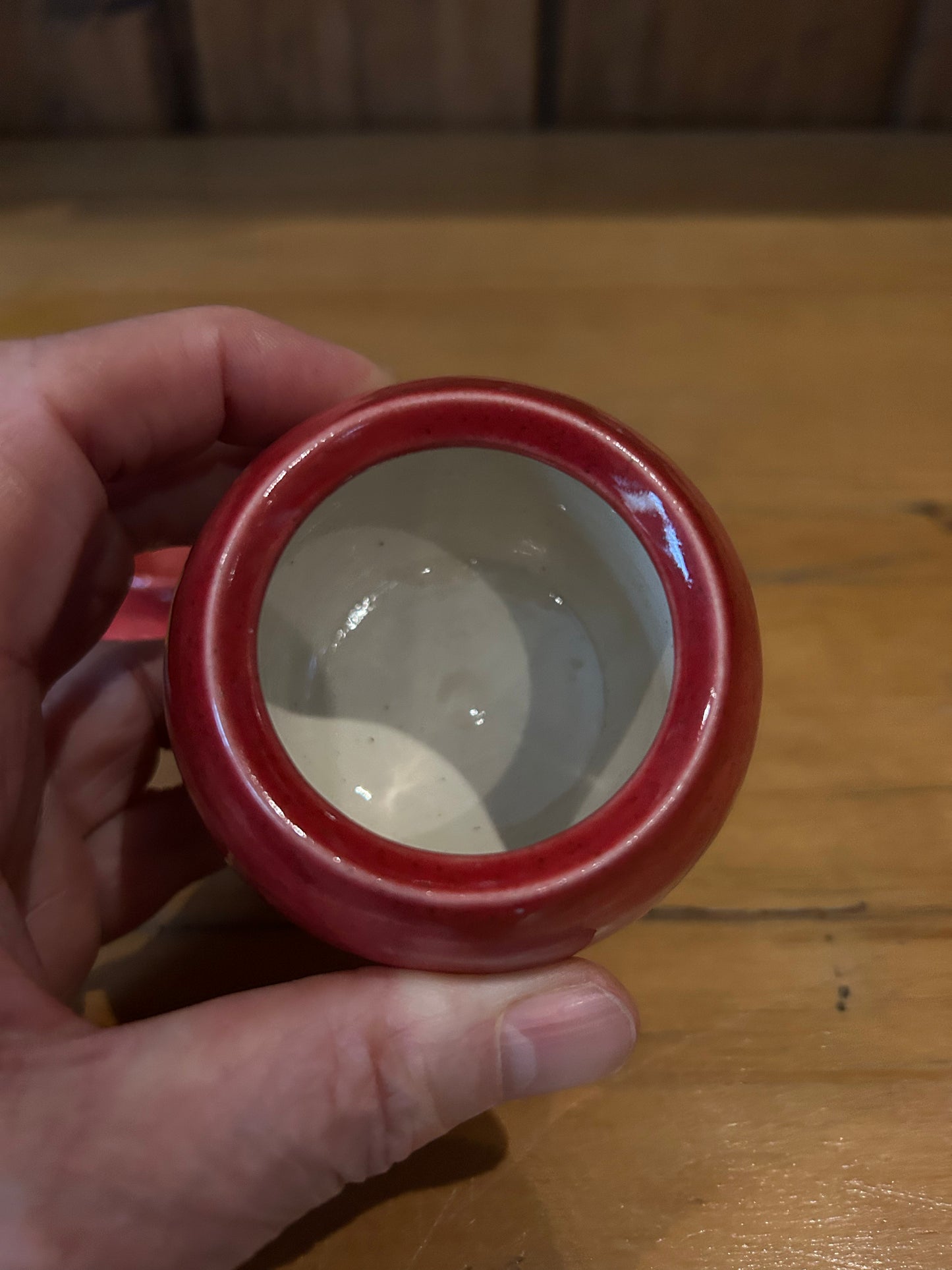 Lidded Jar - Red