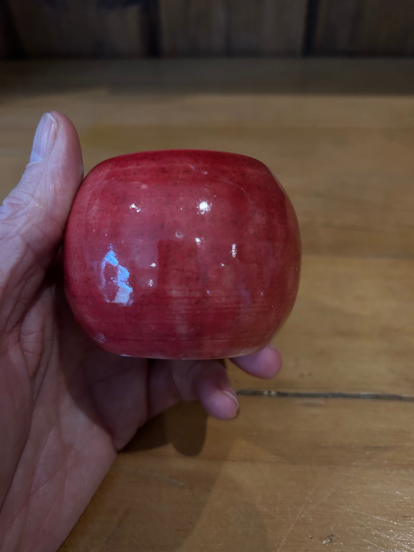 Lidded Jar - Red
