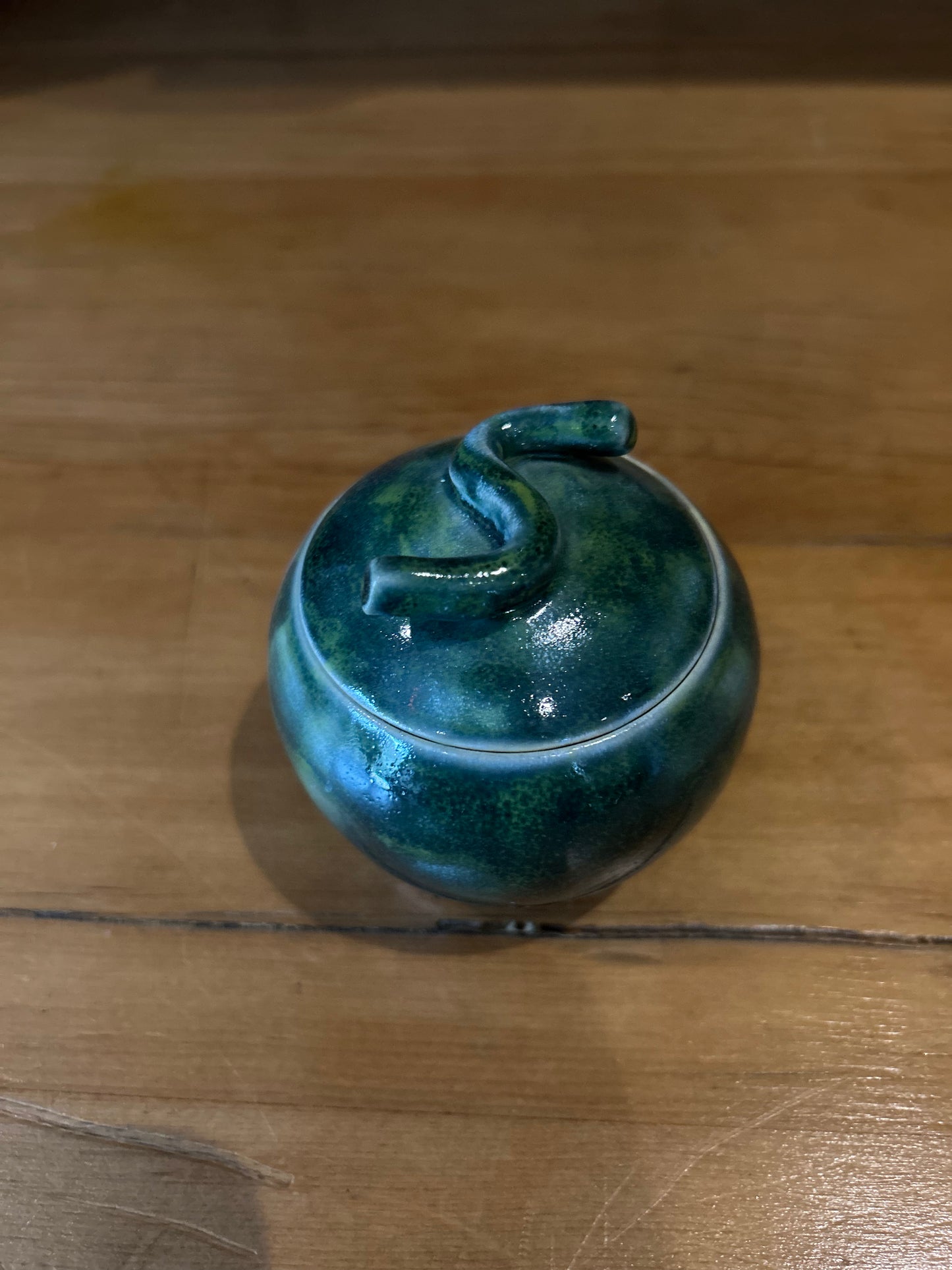 Lidded Jar - Green