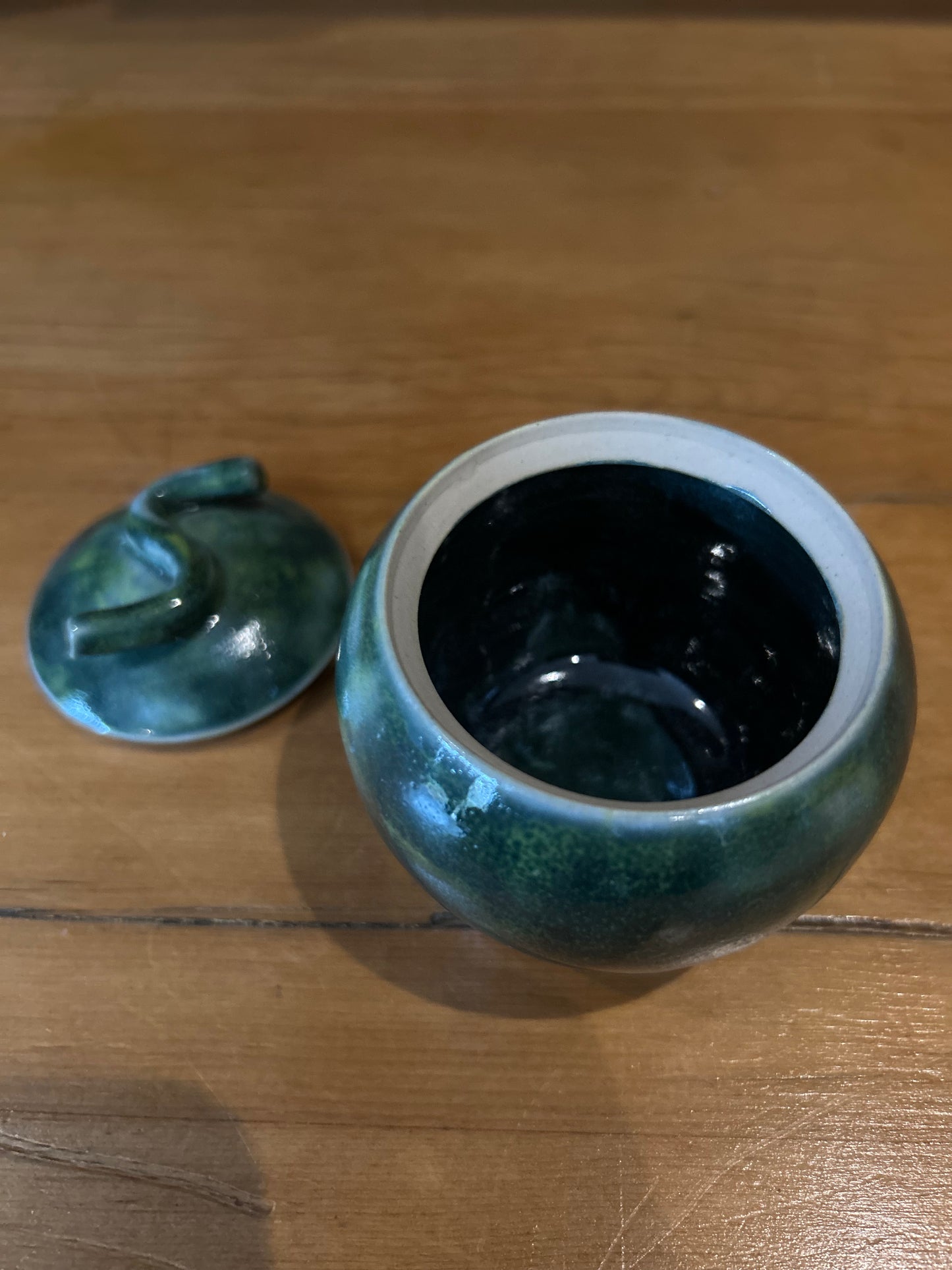 Lidded Jar - Green
