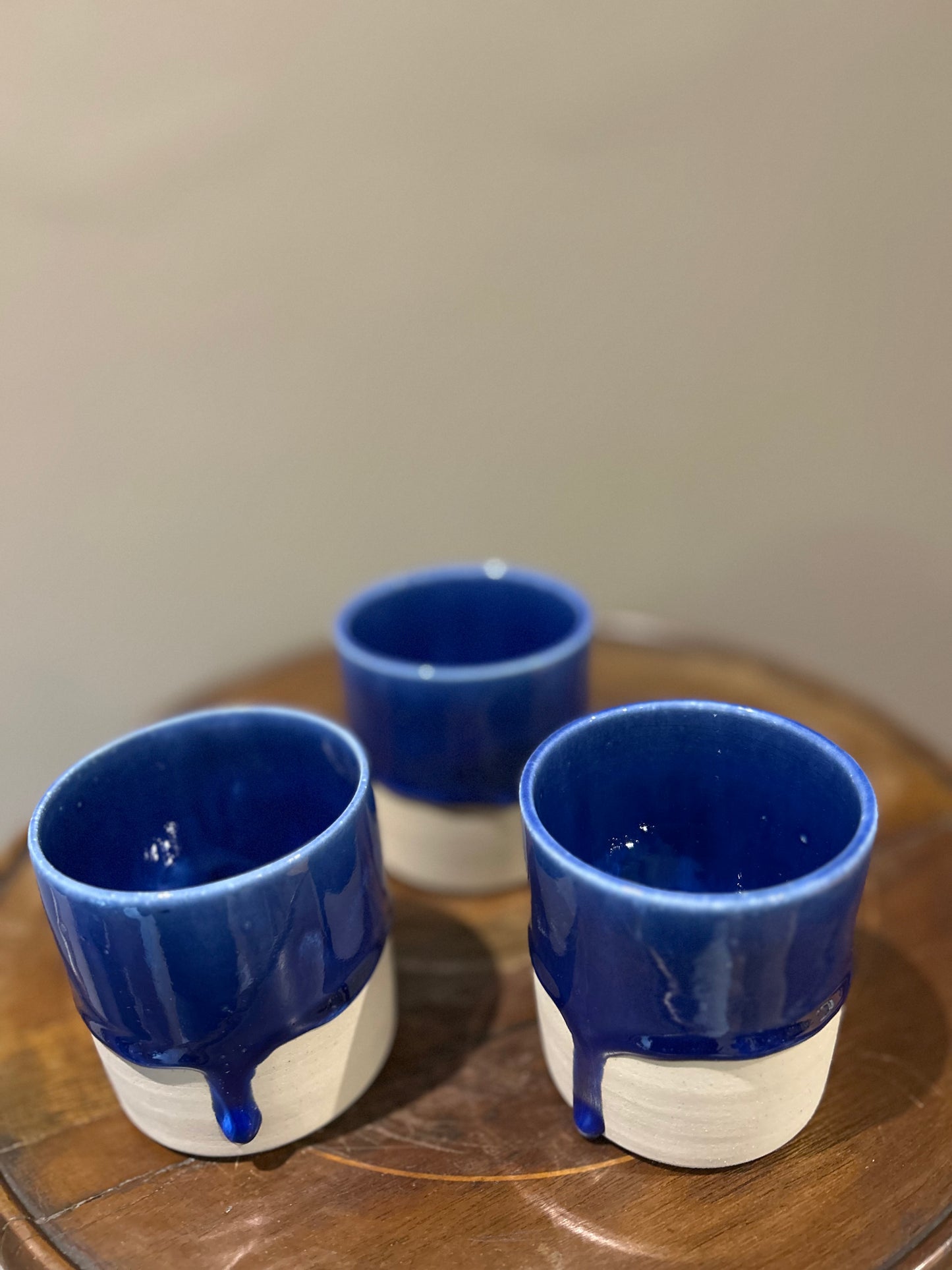 Blue "Drippy" Beaker