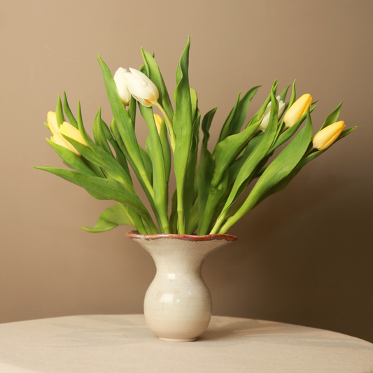 Medium Size Fluted Vase