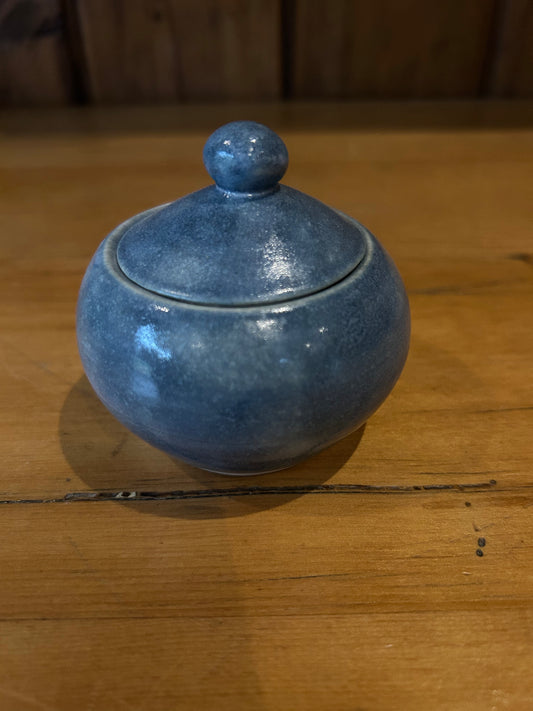 Lidded Jar - Blue