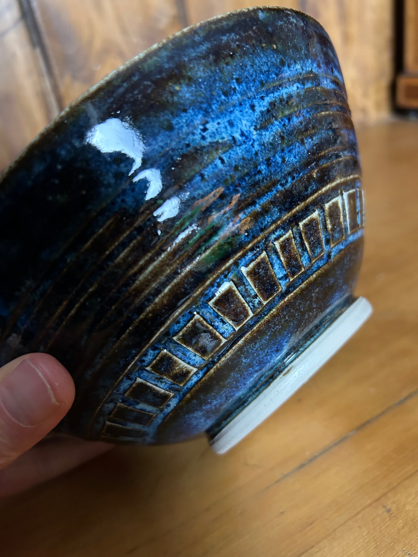 Medium Sized Blue Bowl