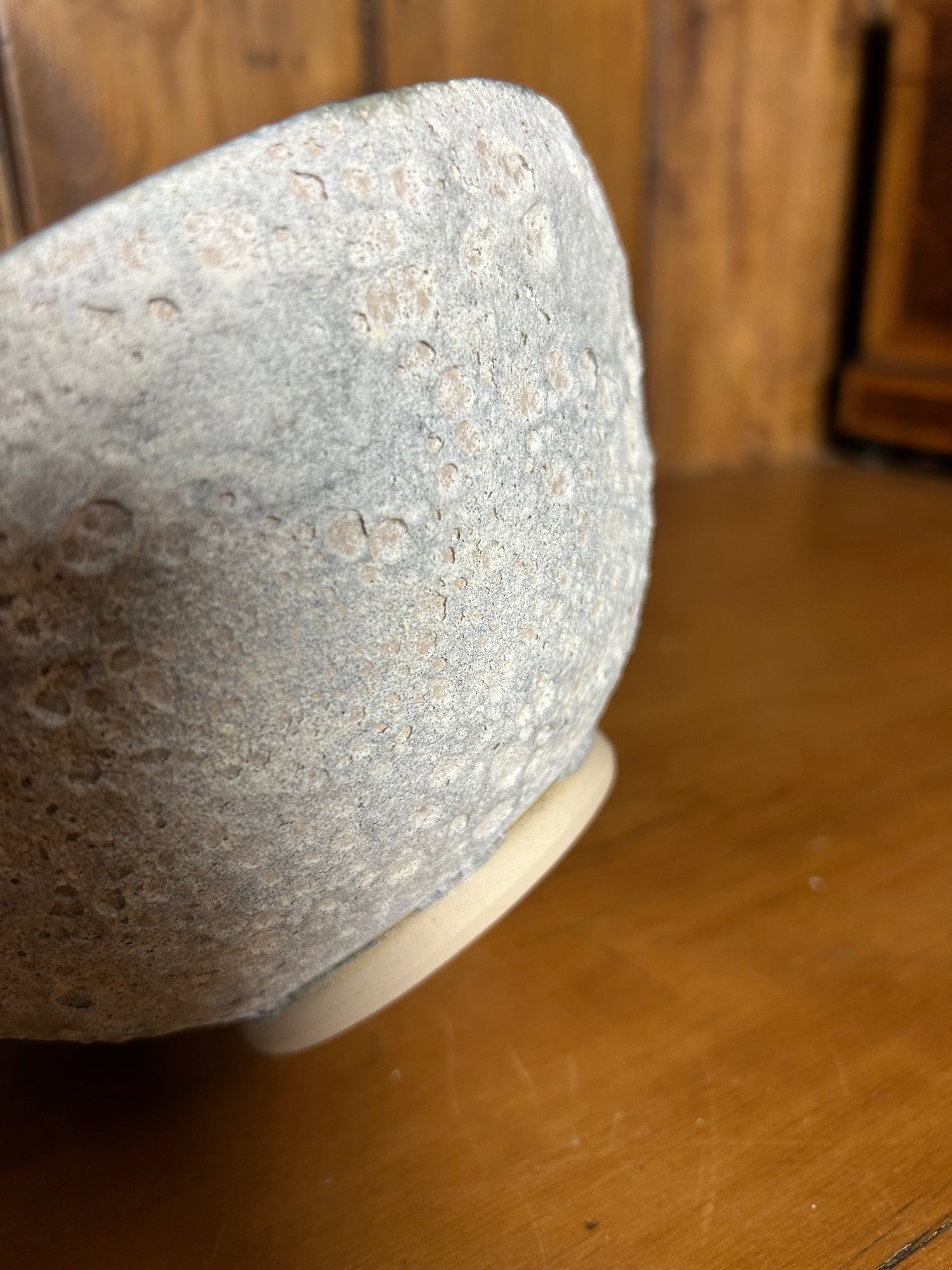 Medium Sized "Icelandic" Grey Lava Bowl