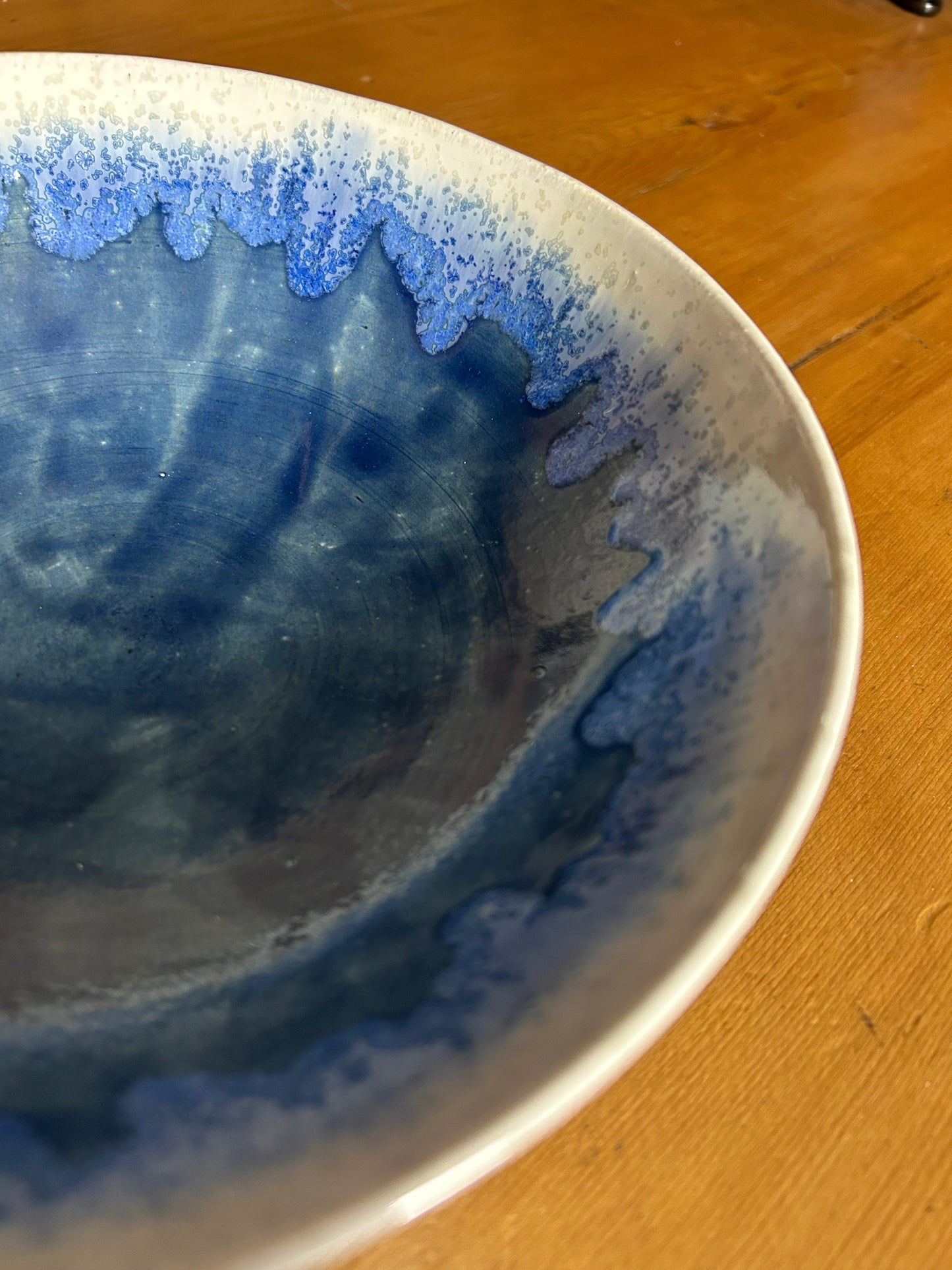 Medium Sized Blue Bowl