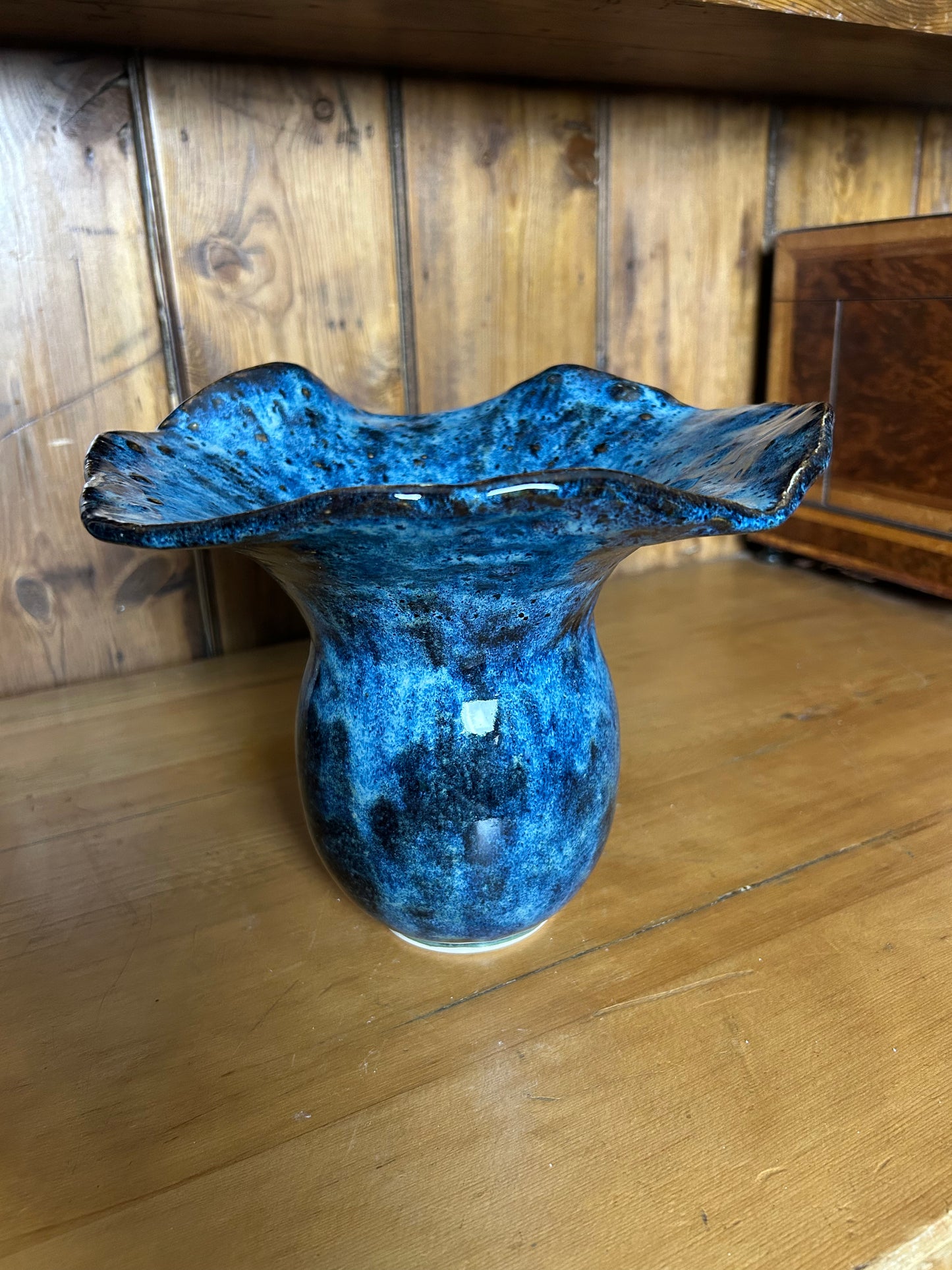 Large Fluted Vase