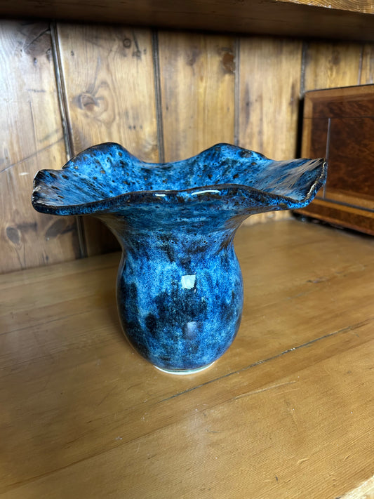 Large Fluted Vase
