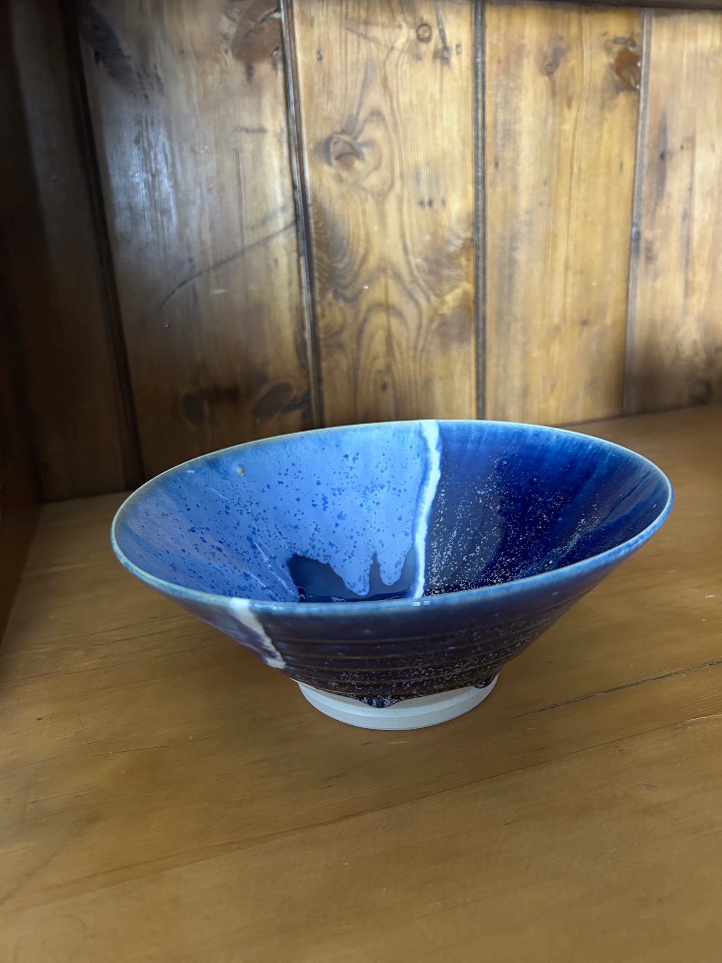 Blue Serving Bowl