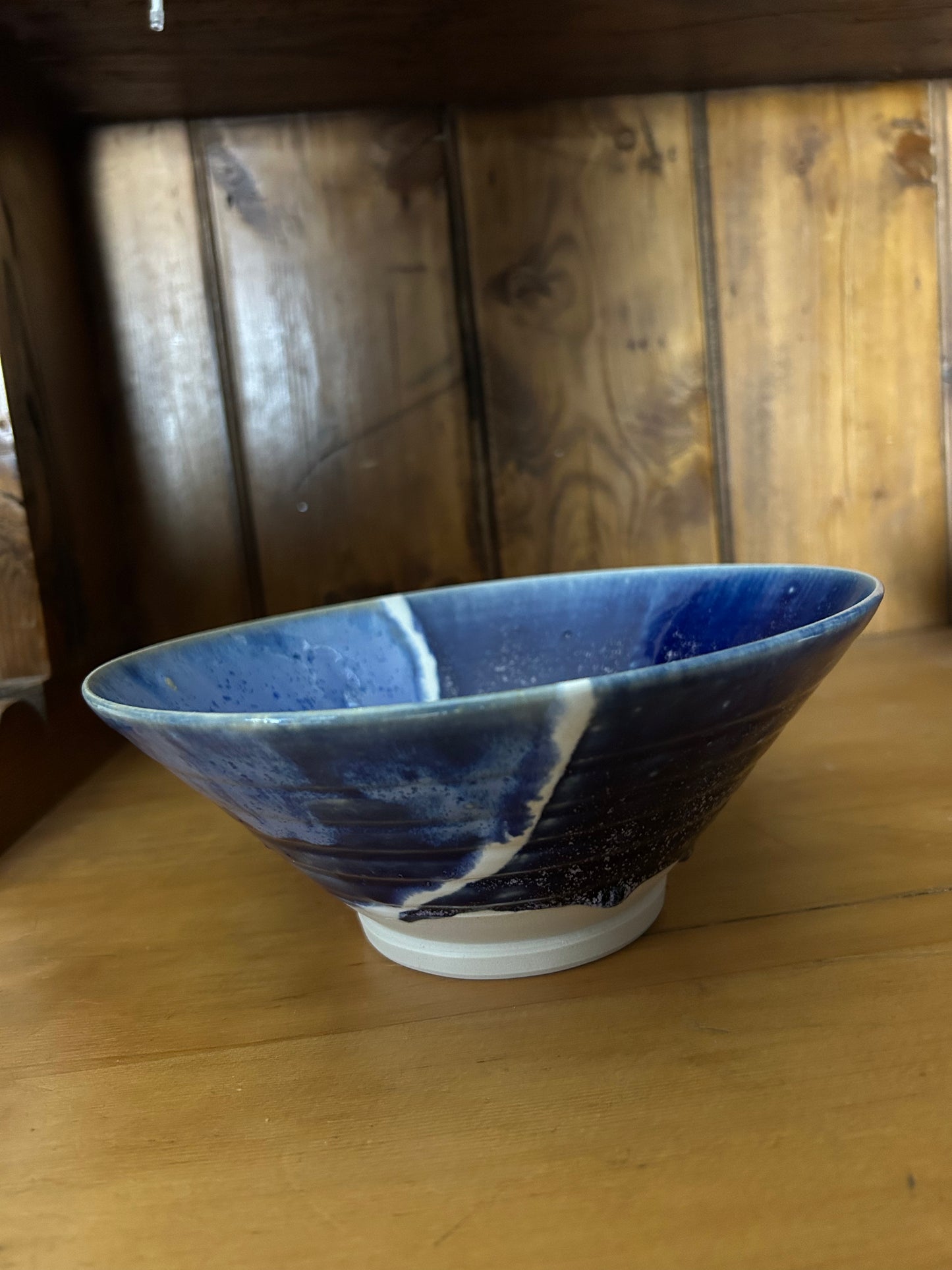Blue Serving Bowl