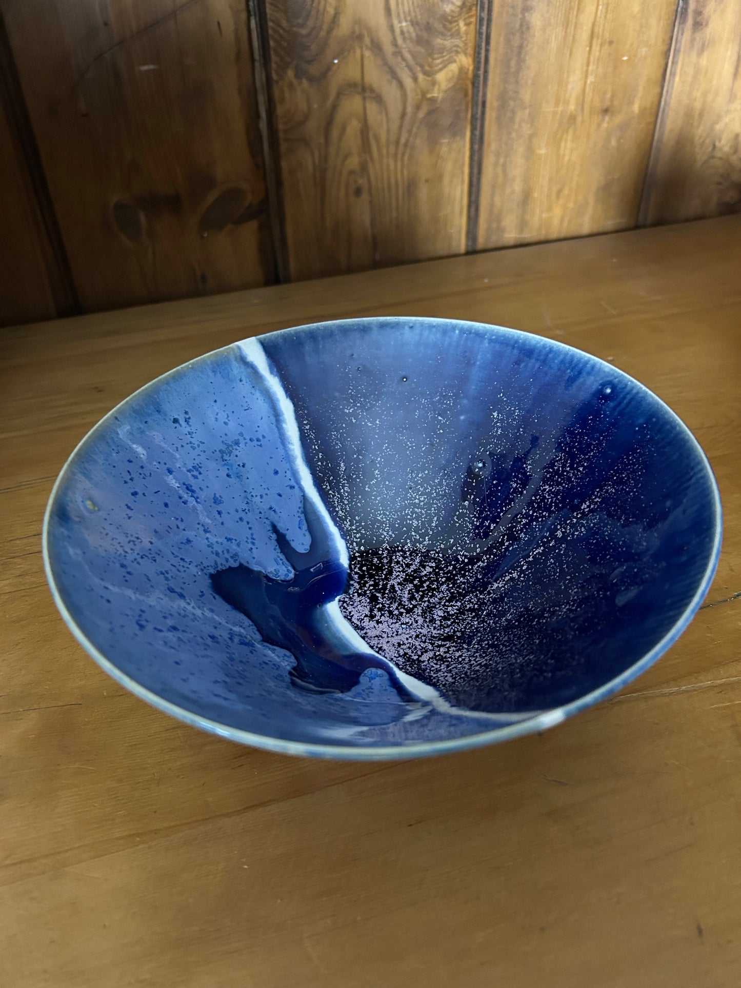 Blue Serving Bowl