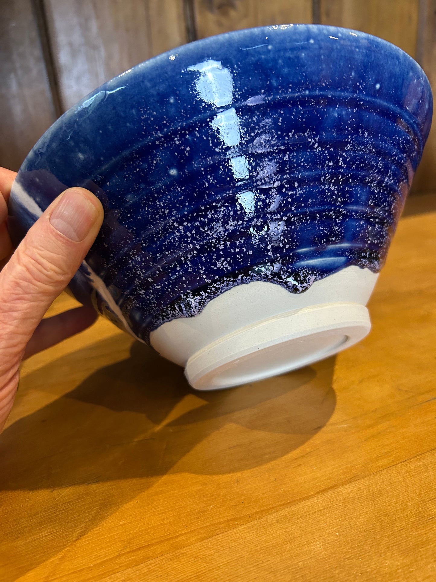 Blue Serving Bowl