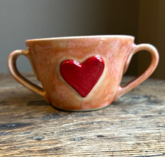 Valentine's Two Handled Large Cups