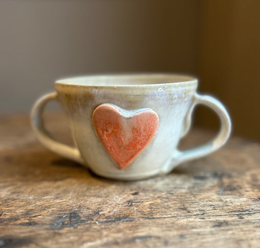 Valentine's Two Handled Large Cup