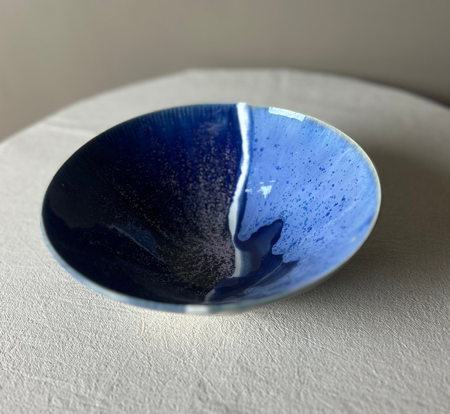 Blue Serving Bowl