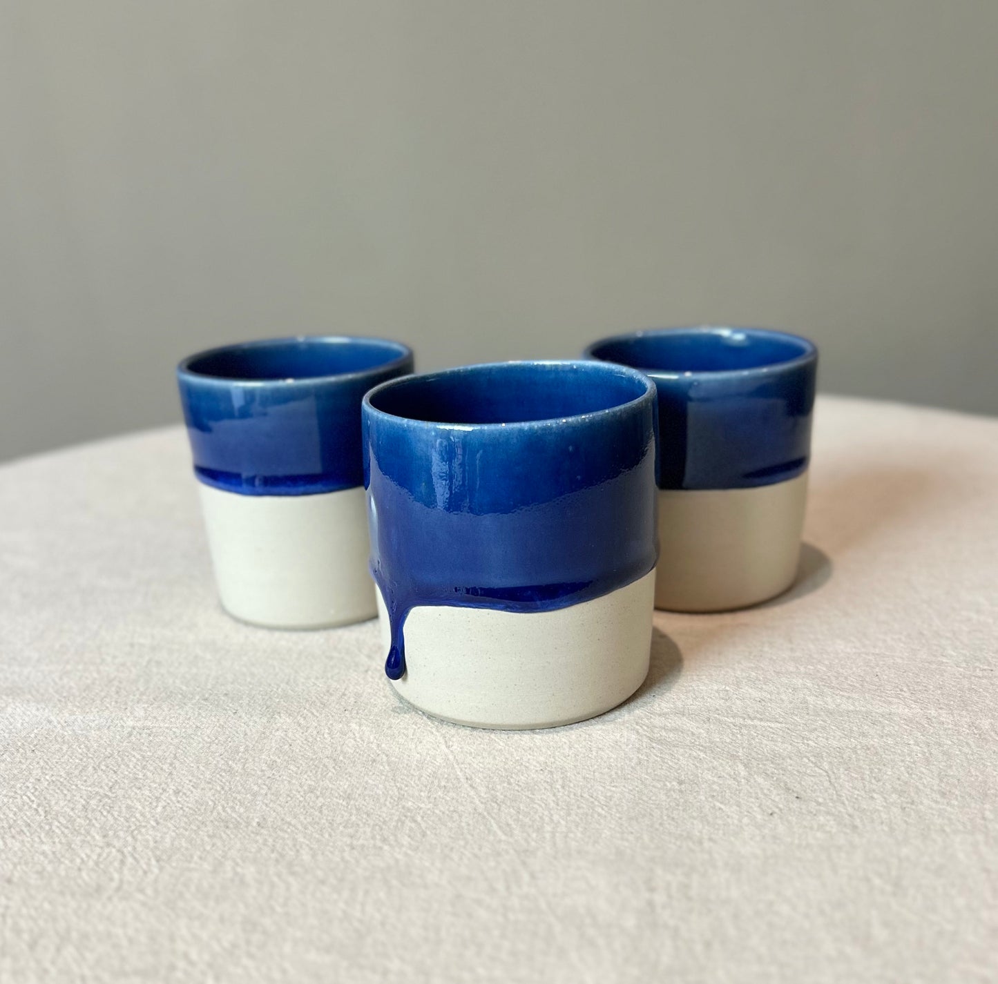 Blue Drippy Beaker