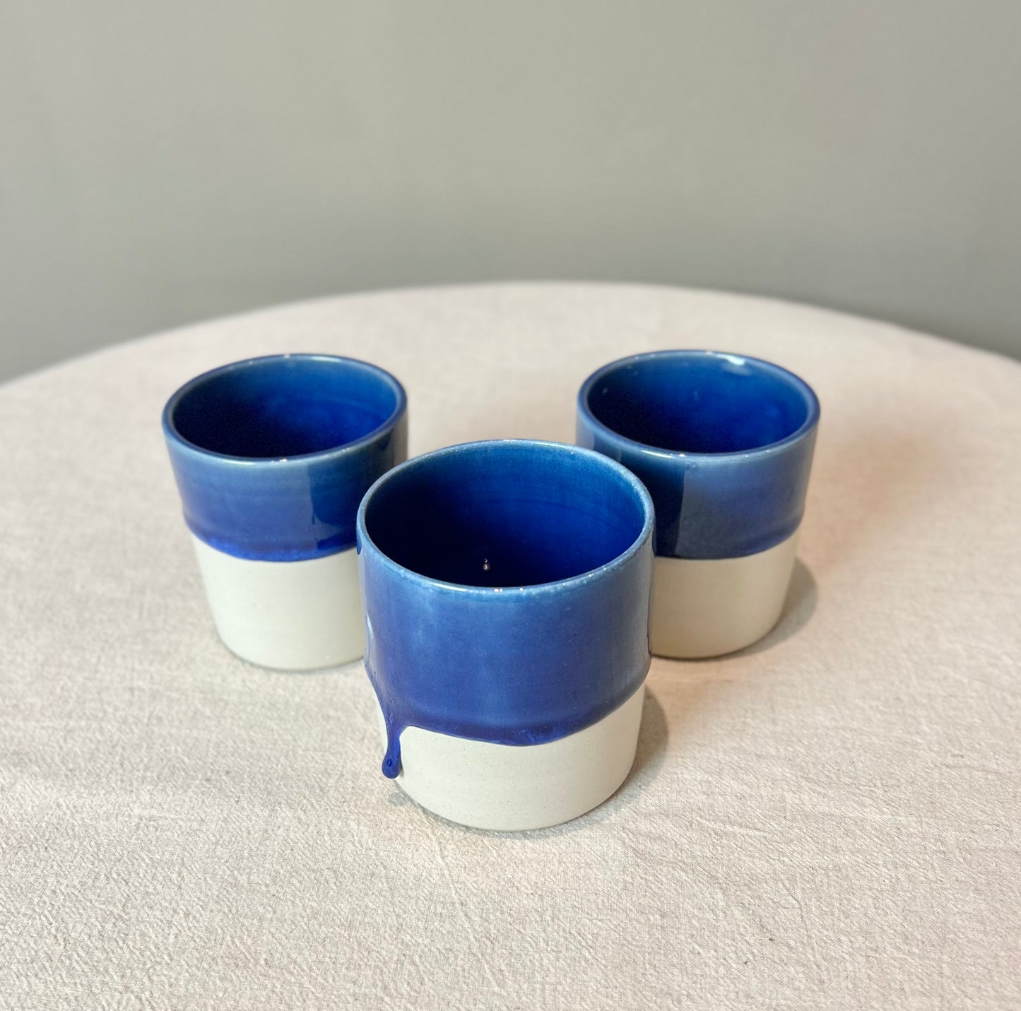 Blue Drippy Beaker