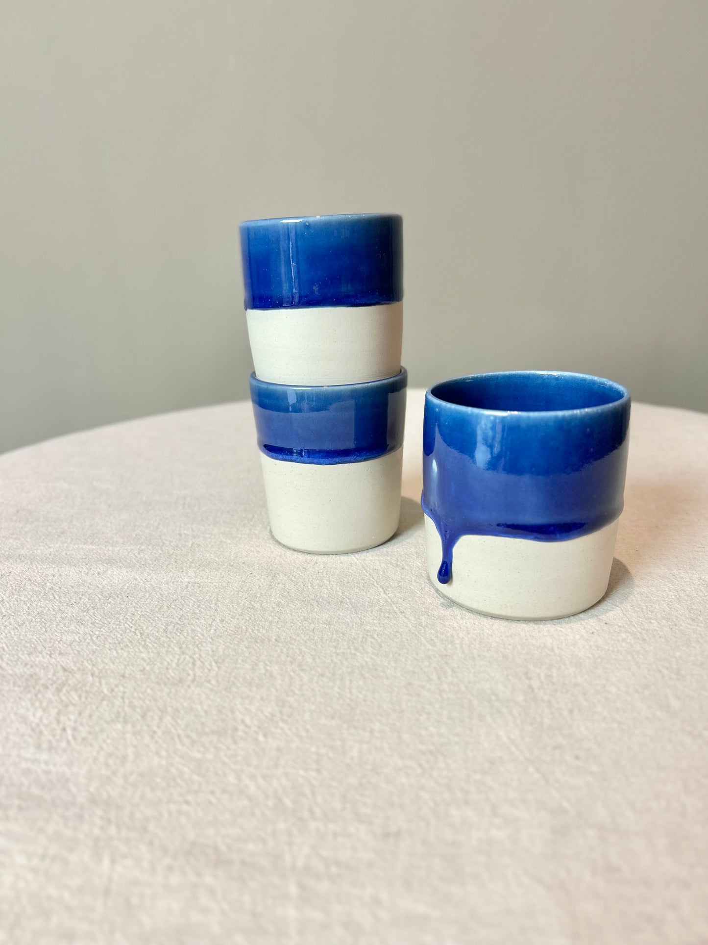Blue Drippy Beaker