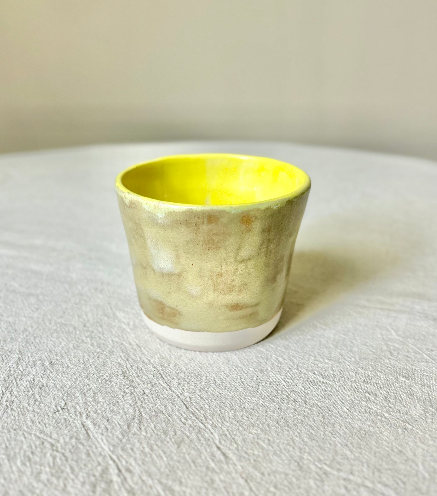 Gold and Yellow Beaker